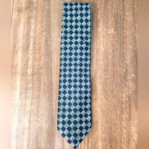 Chereskin Blue Green White Tie